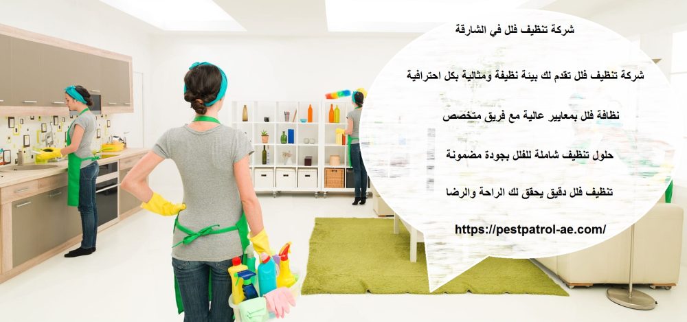 شركة تنظيف فلل في الشارقة