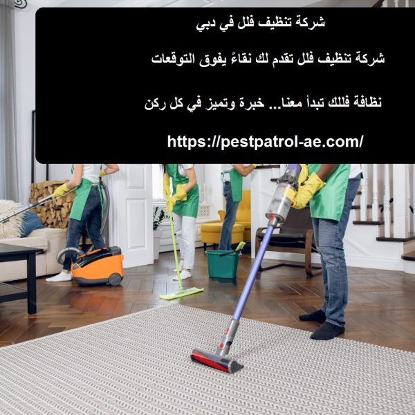 شركة تنظيف فلل في دبي