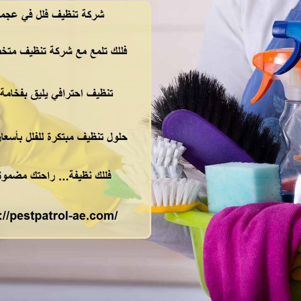 شركة تنظيف فلل في عجمان