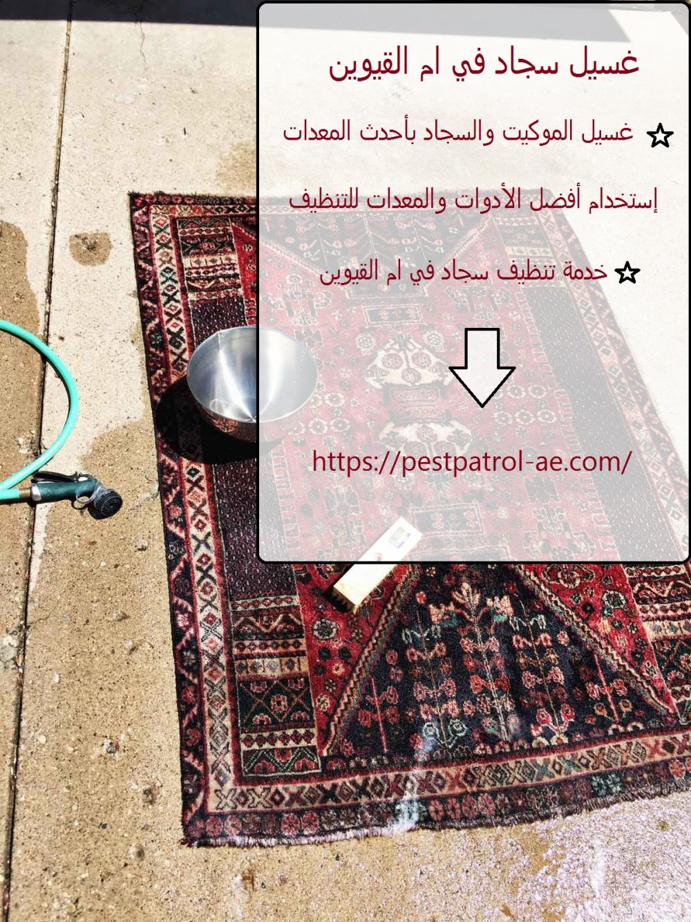 غسيل سجاد في ام القيوين