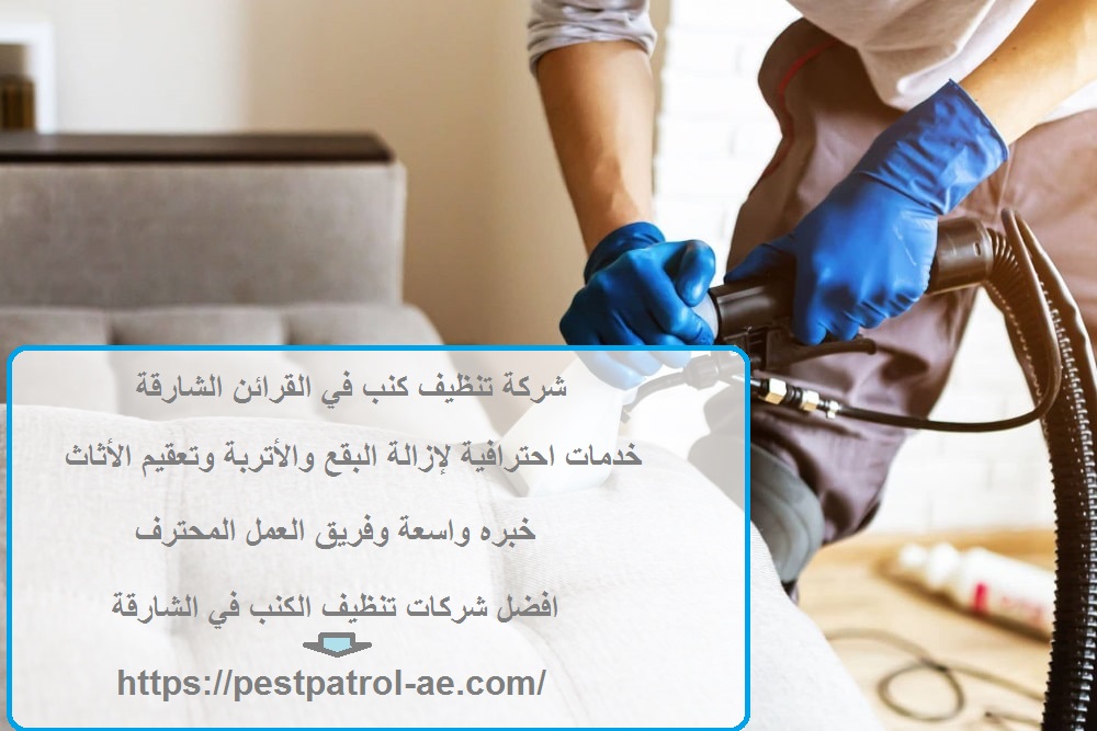 شركة تنظيف كنب في القرائن الشارقة